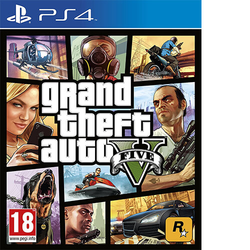 GTA V- Grand Theft Auto V (PS4)